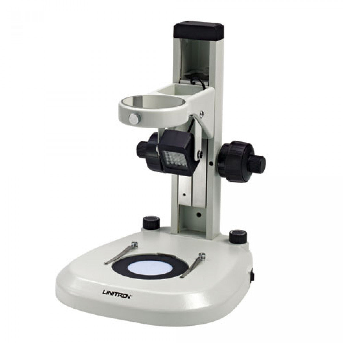 Accu-Scope 3075 / 3076 Zoom Stereo Microscope on Coarse / Fine Focus LED Stand