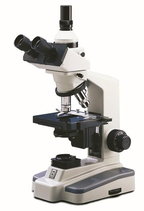 National 163-PH Phase Contrast Trinocular Microscope