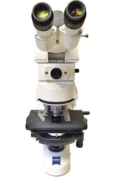 Zeiss Axioskop 2 Plus Ergonomic Trinocular Microscope 