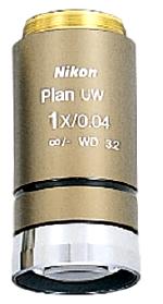 Nikon 1x Plan Achromat Microscope Objective