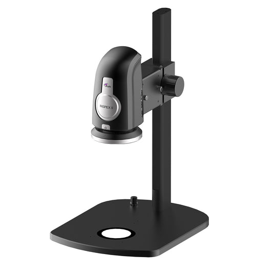 Ash Vision Inspex II Digital Microscope System On Illuminated Track Stand