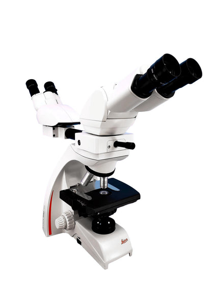 Leica DM750 Dual Viewing Microscope w/ Ergo Head