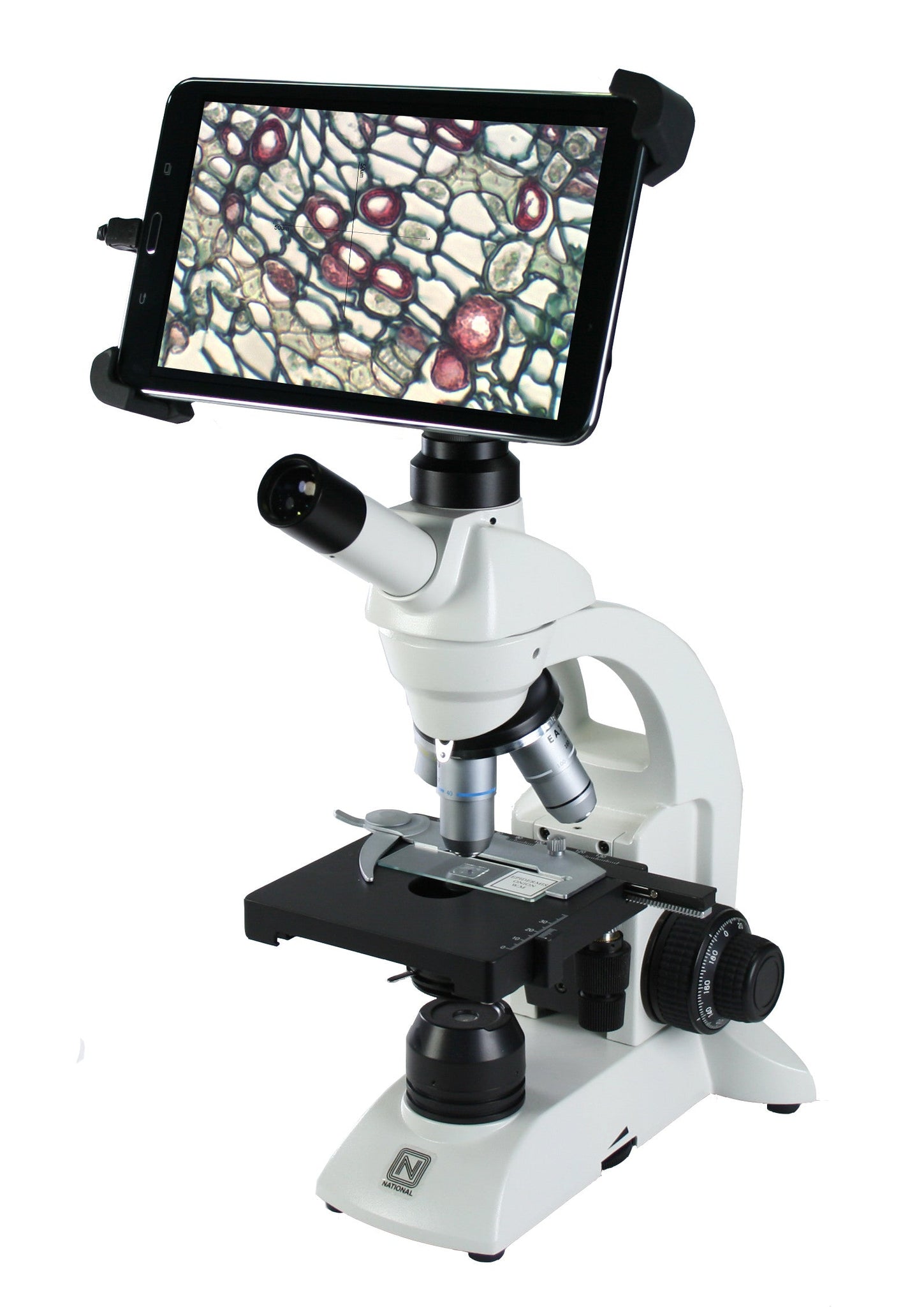 National BTW1-214-RLED - LED Microscope with Detachable Tablet