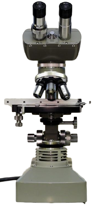 Bristoline 3002 Compound Microscope With Fitted Wood Case