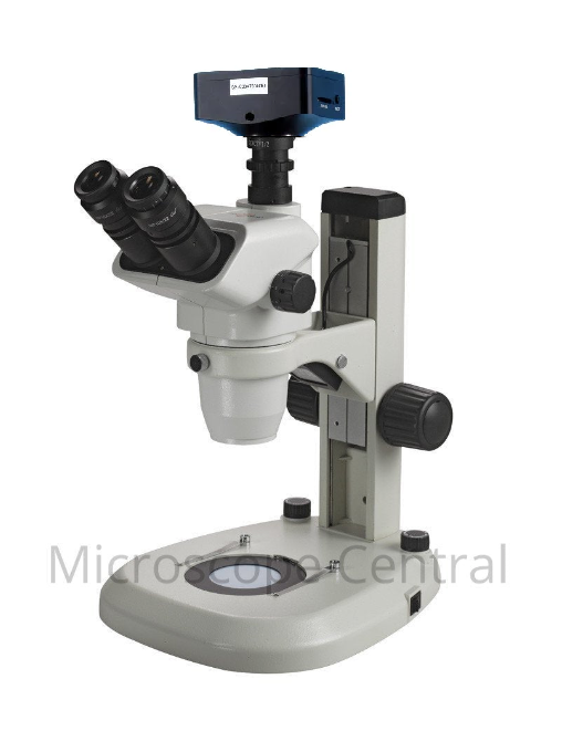 Accu-Scope 3076 4K LED Digital Stereo Microscope 0.67x - 4.5x