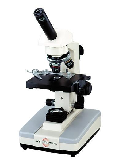 Accu-Scope 3088 Rechargeable LED Monocular Student Microscope Series - Microscope Central
 - 3