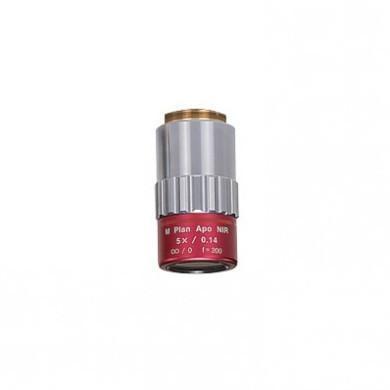 Mitutoyo 5x M Plan APO NIR Objective - 378-822-5 – Microscope Central