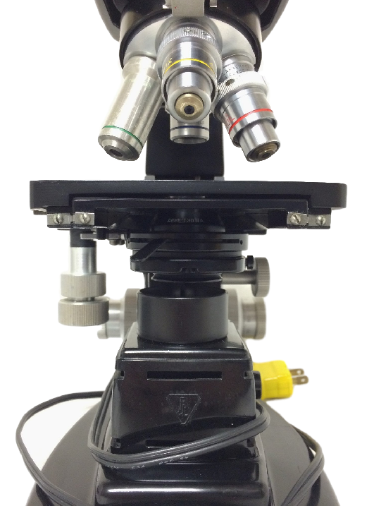Baush & Lomb DynOptic Binocular Microscope w/ Planachromat 40x/100x Objectives