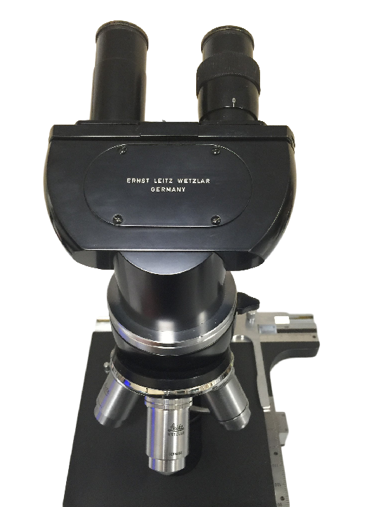 Vintage Leitz Microscope With Mirror