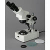 AmScope 10X-40X Darkfield Jewelry Gem Stereo Zoom Microscope
