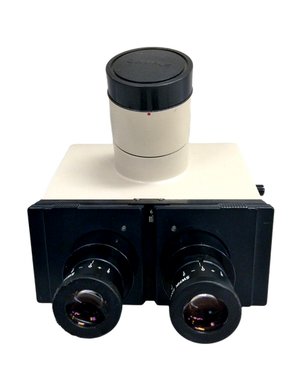 Olympus Super Widefield Trinocular Microscope Head For BH-2 Series w/ Eyepieces