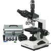 AmScope 40X-1600X Lab Clinic Vet Trinocular Turret Phase Contrast Microscope