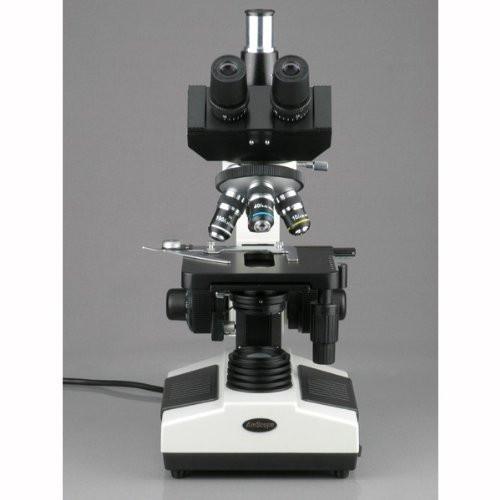 AmScope 40X-2000X Phase Contrast Doctor Veterinary Trinocular Compound Microscope