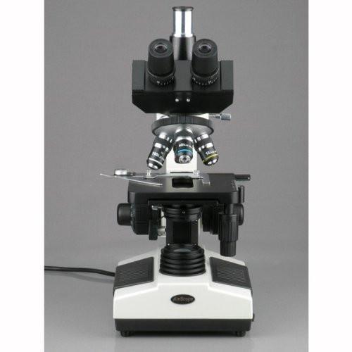 AmScope 40X-2000X Phase Contrast Doctor Veterinary Trinocular Compound ...