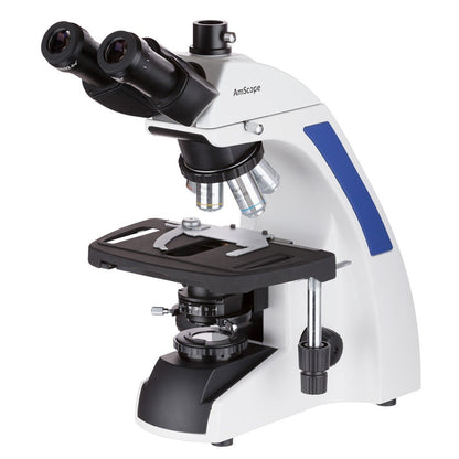 AmScope 40X-2500X Infinity Plan Laboratory Compound Microscope with LCD Touch Pad Screen