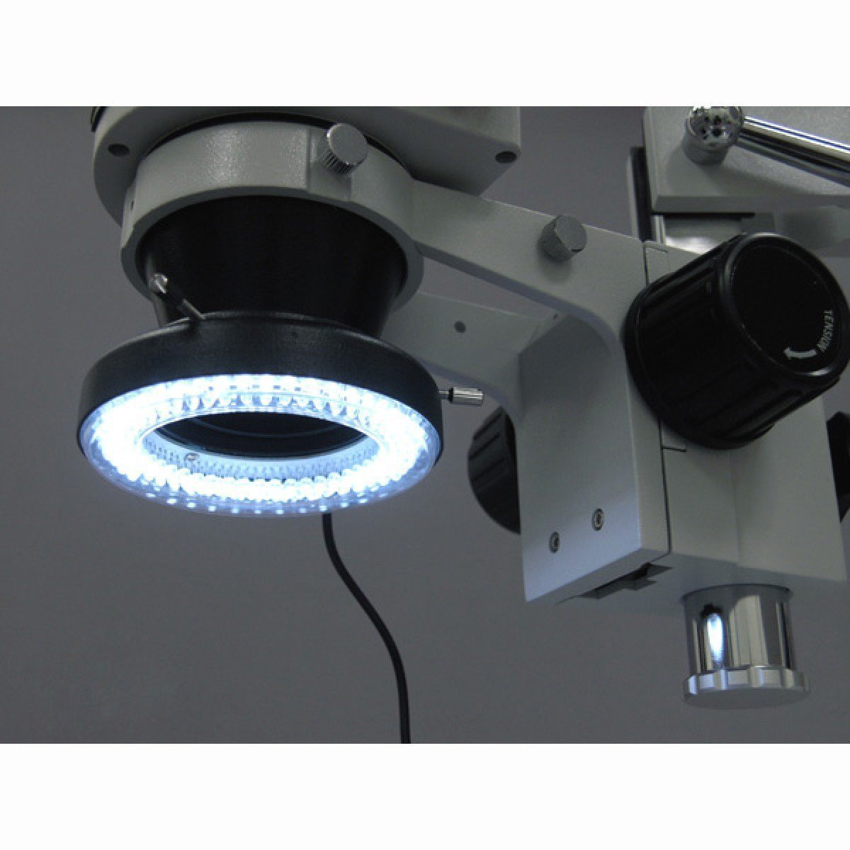 AmScope 3.5X-90X Circuit Zoom Stereo Microscope + 144 LED Light + 5MP ...