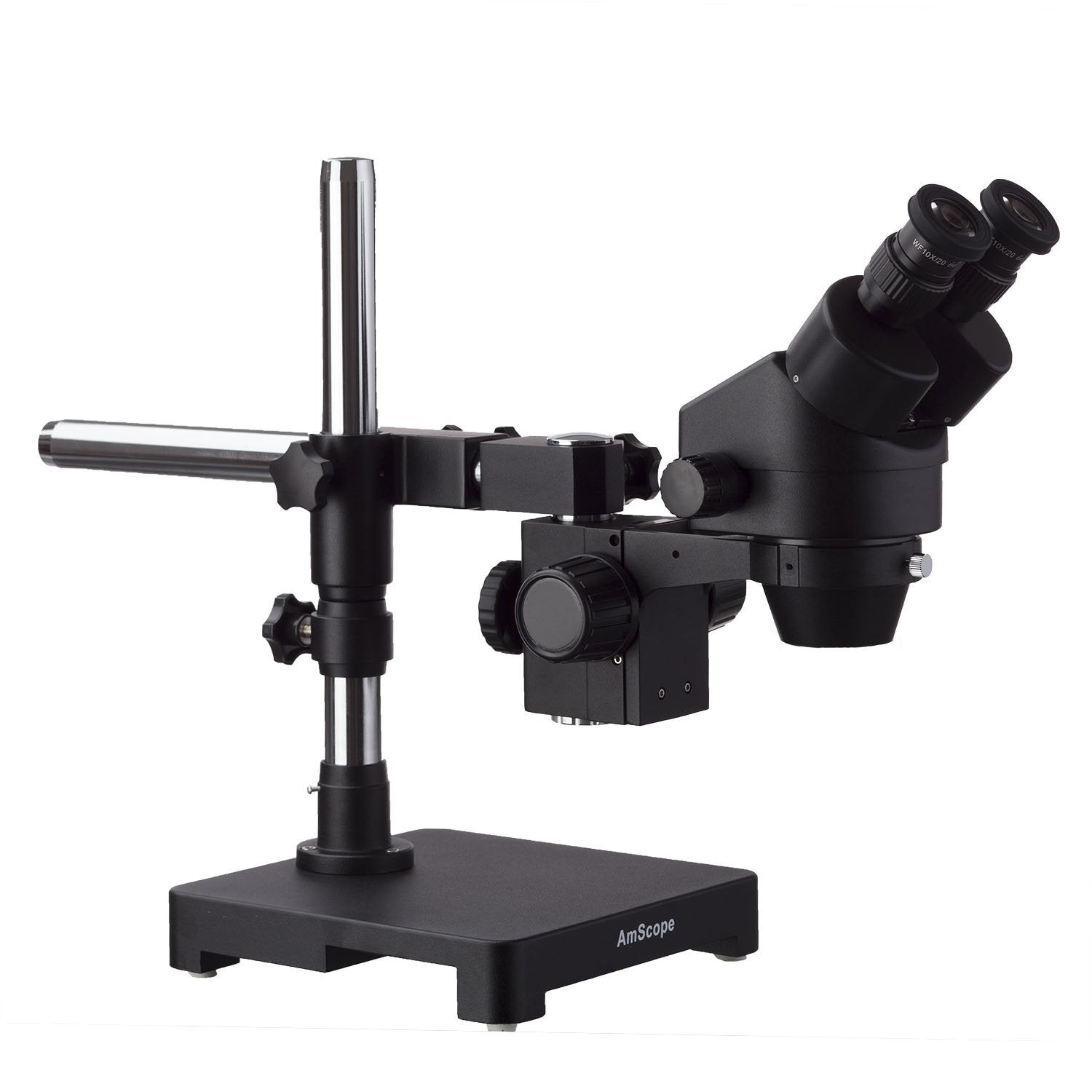 AmScope 7X-45X Stereo Zoom Microscopio Su Boom Stand + 80 - Foto 2