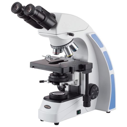 AmScope 40X-3000X Semi-Plan Koehler Laboratory Research Grade Binocular Compound Microscope