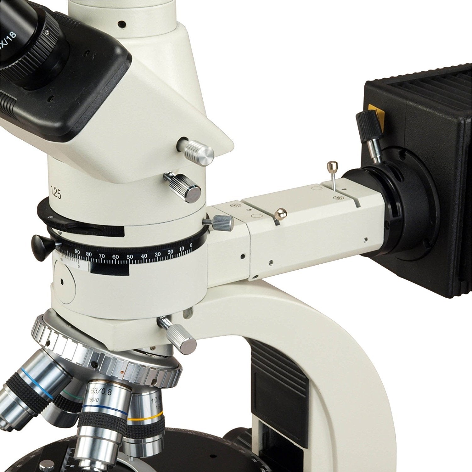 OMAX 50X-787.5X Trinocular Ore Petrographic Polarizing Microscope