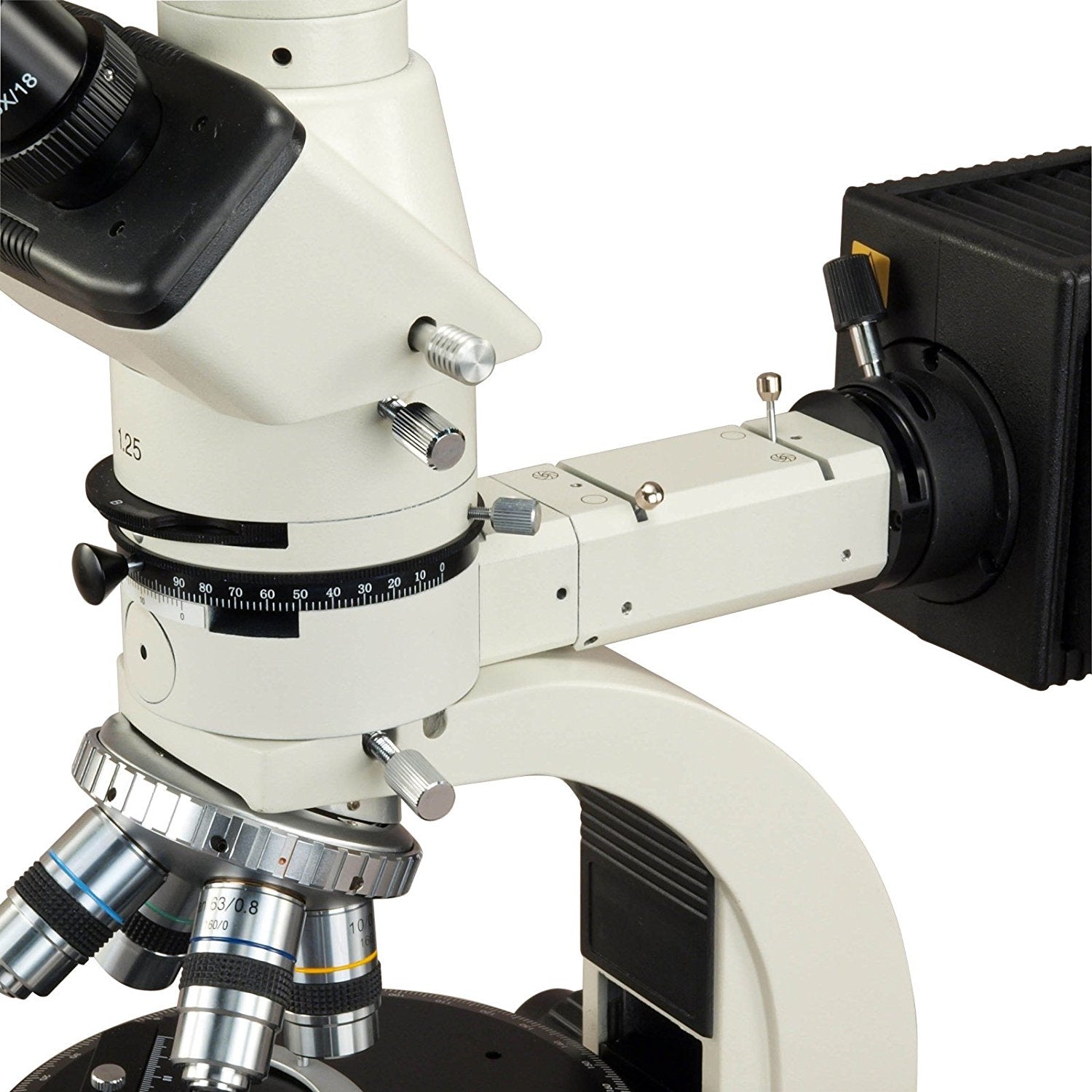 OMAX 50X-787.5X Trinocular Ore Petrographic Polarizing Microscope with Bertrand Lens and 14MP Camera