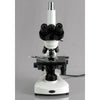 AmScope 40X-1600X 3W LED Siedentopf Trinocular Bright / Darkfield Compound Microscope