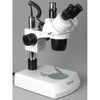 AmScope 20X-40X Trinocular Stereo Microscope with Top & Bottom Halogen Lights