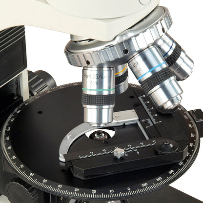 OMAX 50X-787.5X Trinocular Ore Petrographic Polarizing Microscope with Bertrand Lens and 14MP Camera