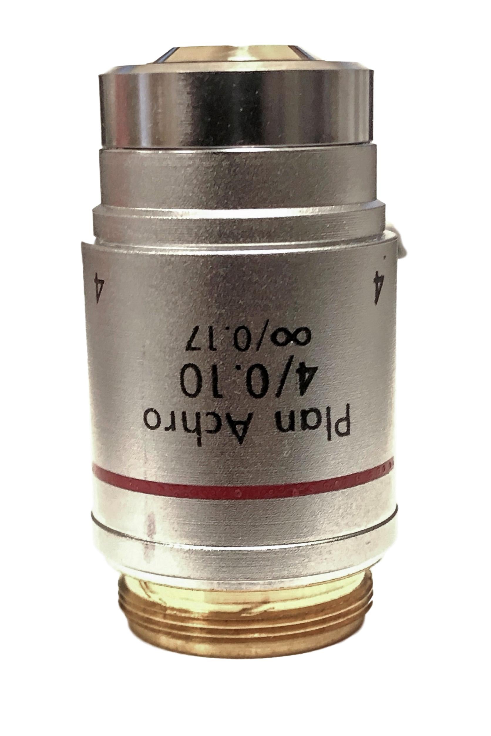 American Optical / Reichert 4x, Infinity Corrected, #1731 Objective ...