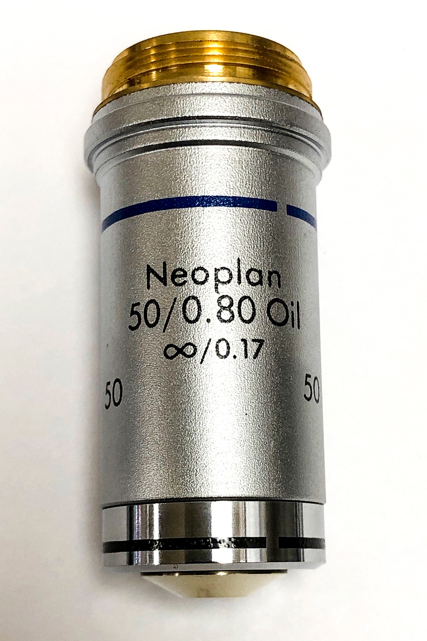 American Optical #: 1758 50x Oil Infinity Corrected Neoplan Objective