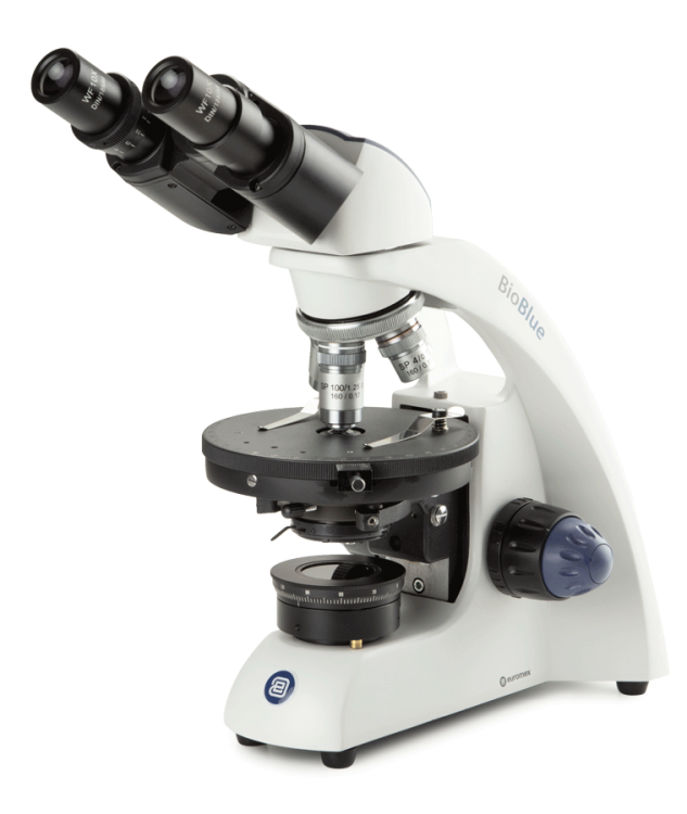 Euromex EBB-4260-E BioBlue EVO Binocular Microscope, Semi-Plan Objectives,  Rechargeable - New York Microscope Company