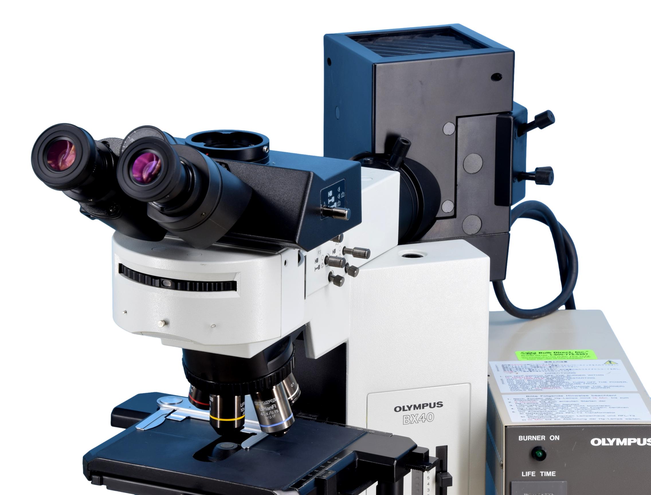 Olympus BX40 Fluorescence Microscope