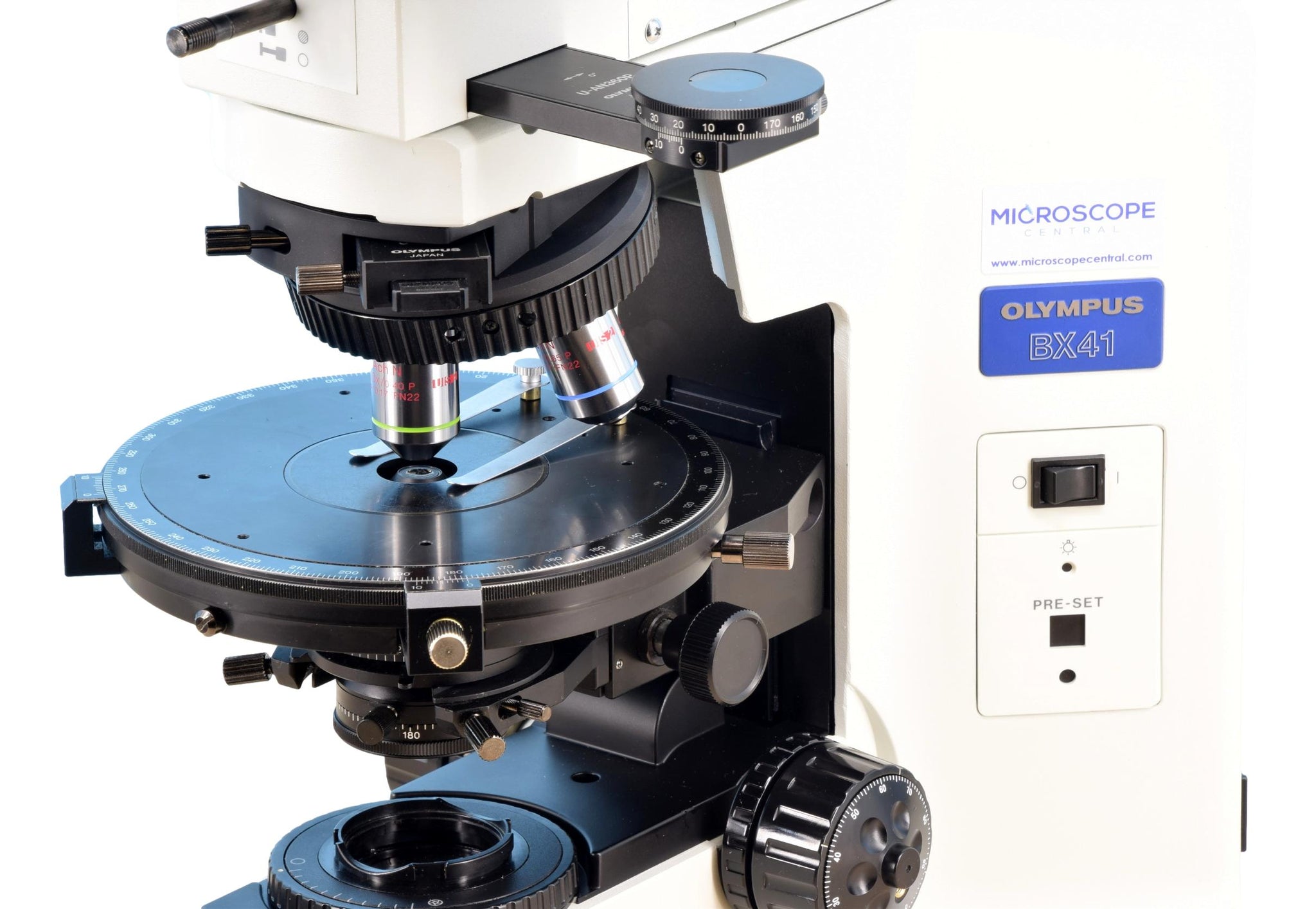 Olympus BX41P Polarizing Light Microscope Microscope Central