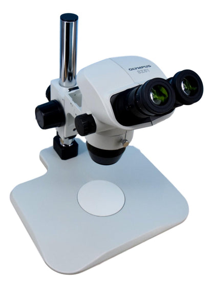 Olympus SZ51 Stereo Microscope On Pole Stand