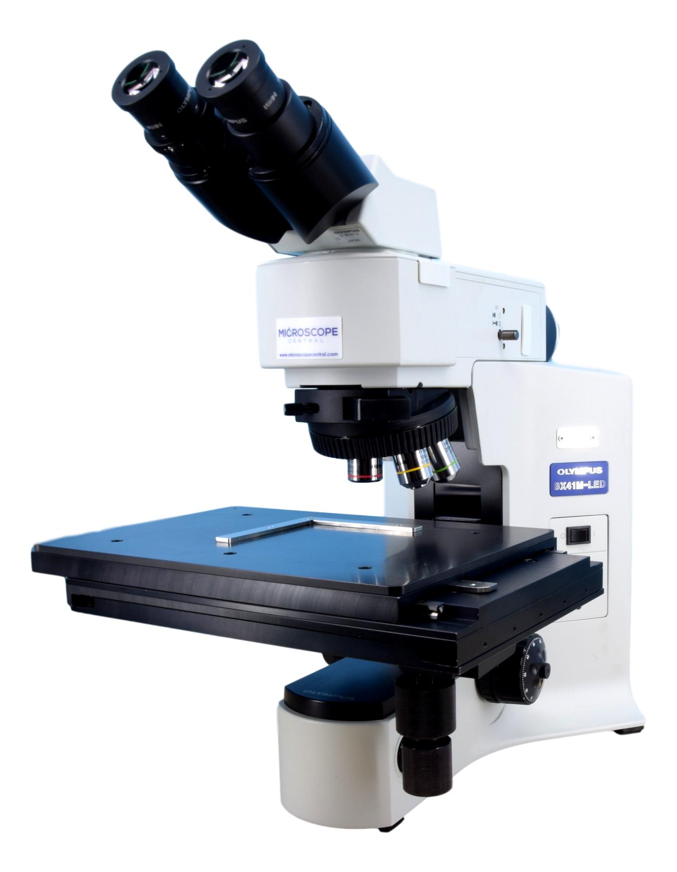 Olympus BX41M LED Reflected Light Metallurgical Microscope – Microscope ...