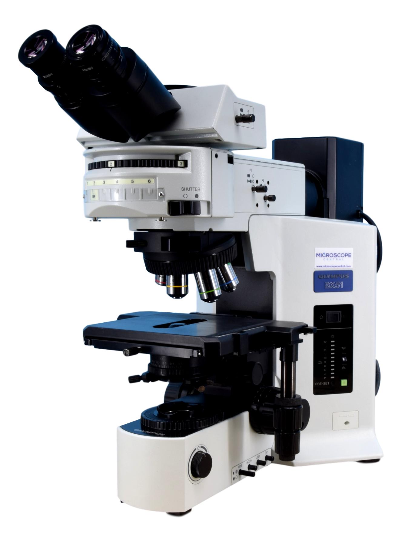 Olympus BX51M Reflected & Transmitted Metallurgical Microscope