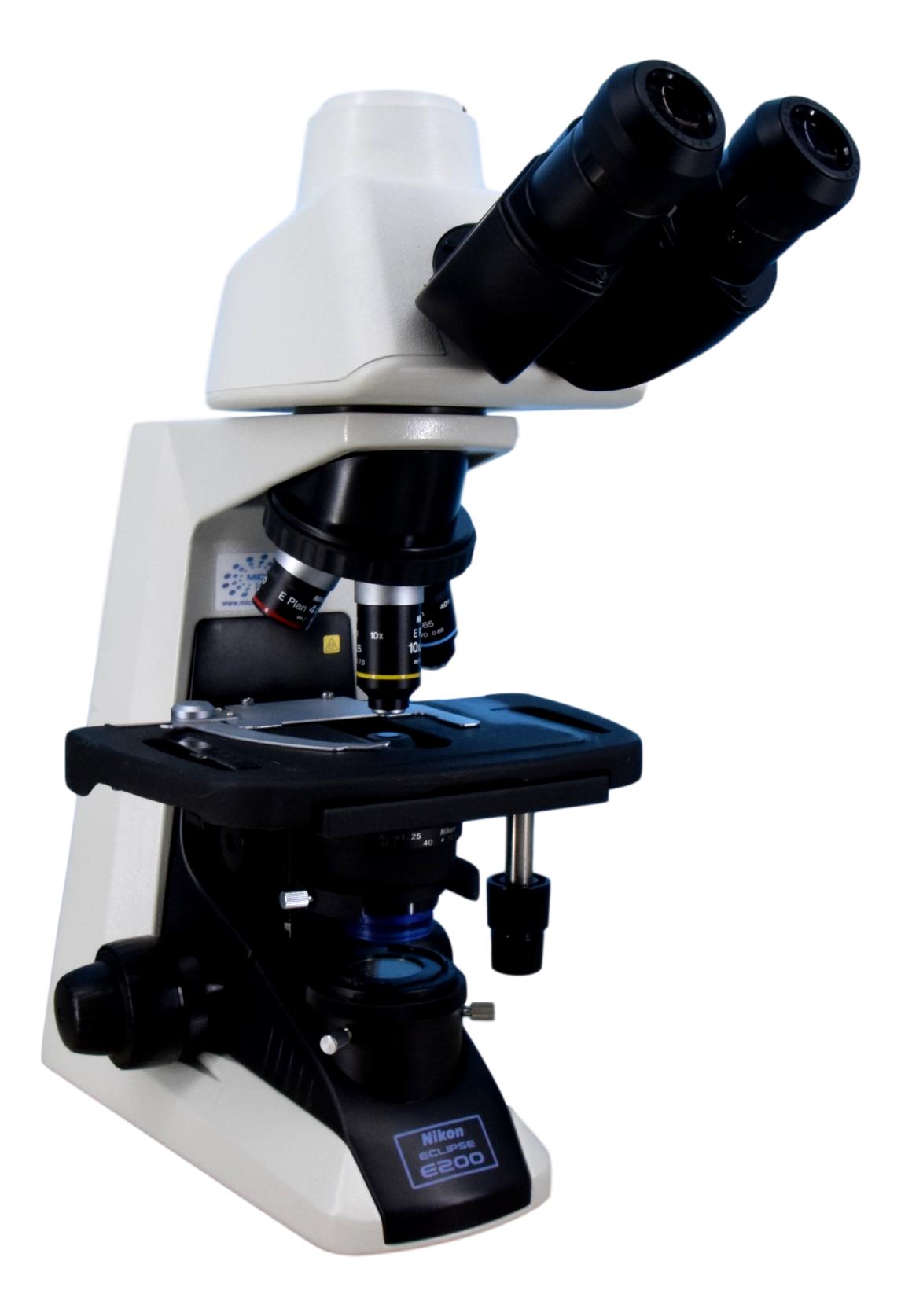 Nikon E200 Trinocular Microscope