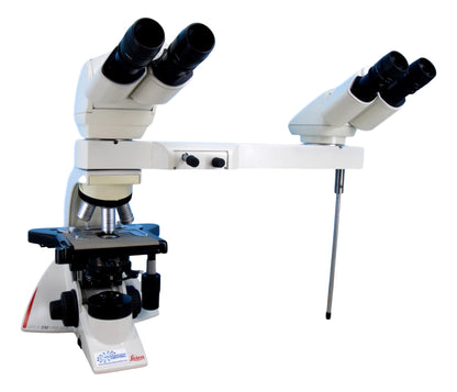 Leica DM1000 Dual Viewing Microscope - Ergo Binocular Head
