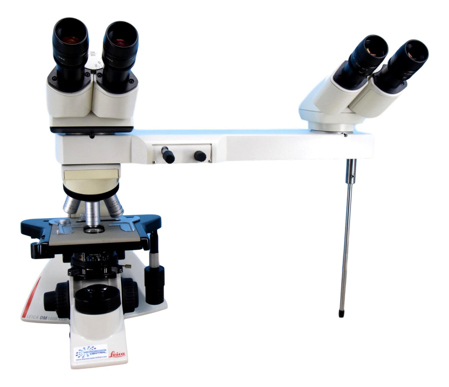 Leica DM1000 Dual Viewing Microscope - Binocular Head