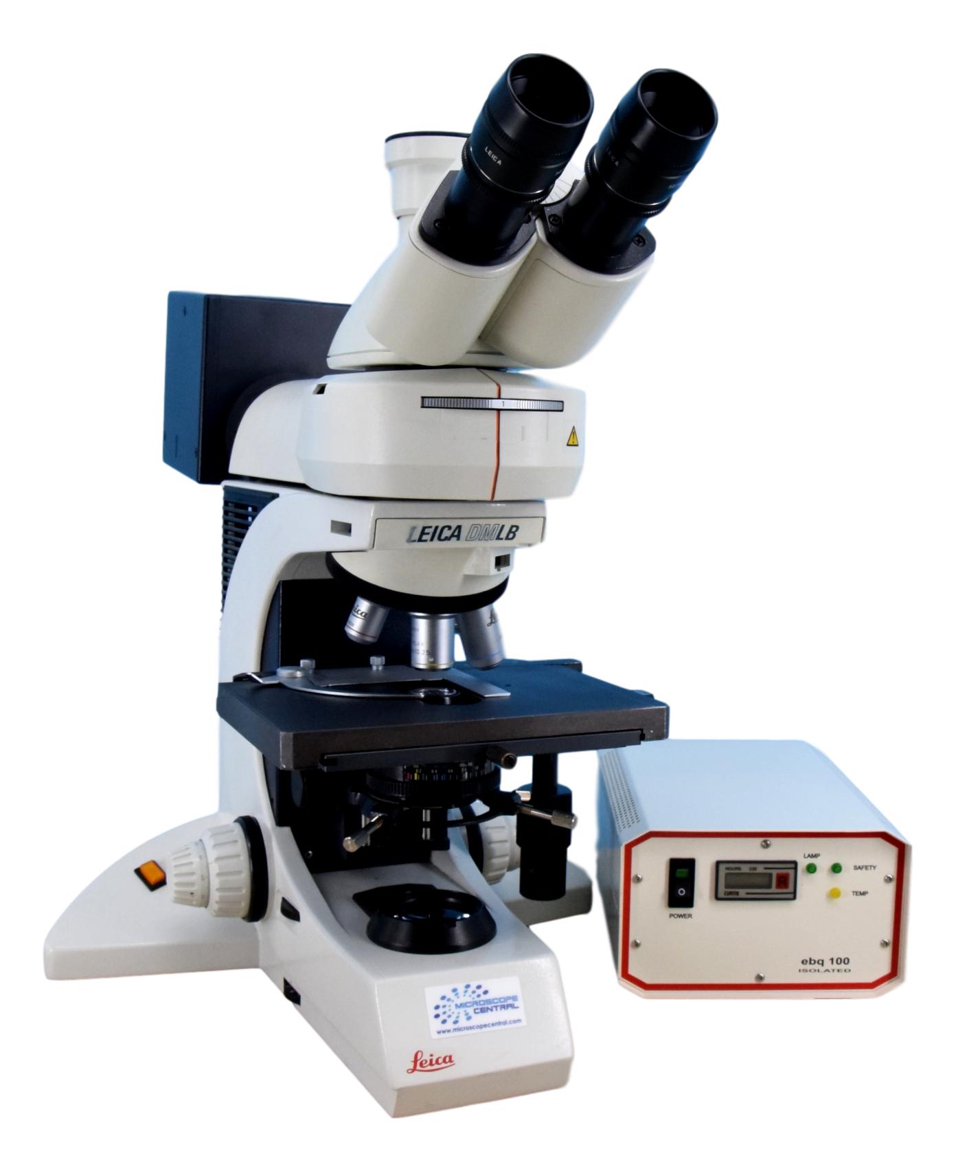 Leica DMLB Fluorescence Microscope - Trinocular