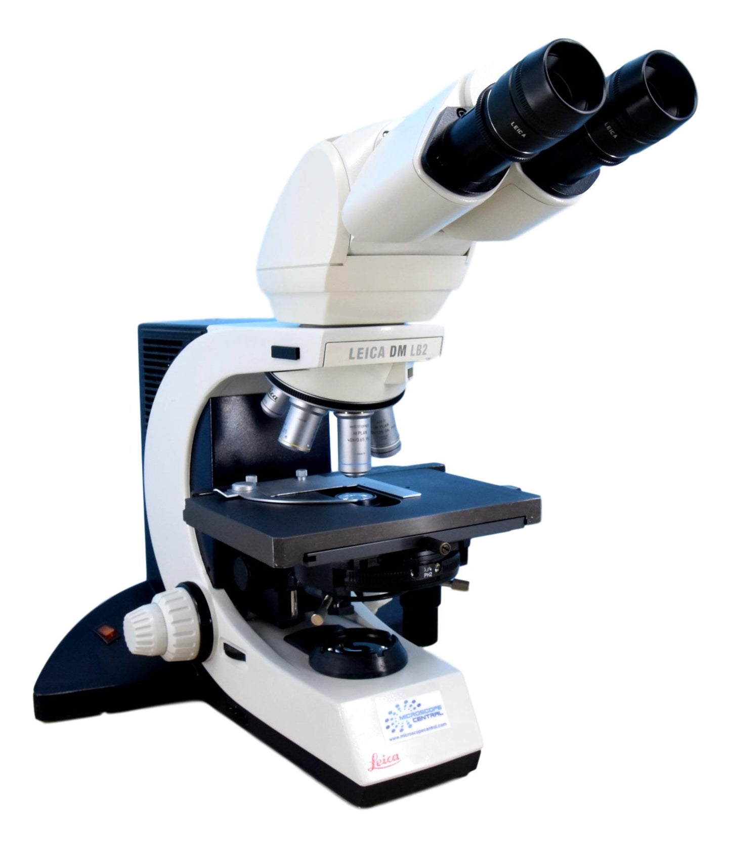 Leica DMLB 2 Phase Contrast Darkfield Microscope Ergo Binocular 