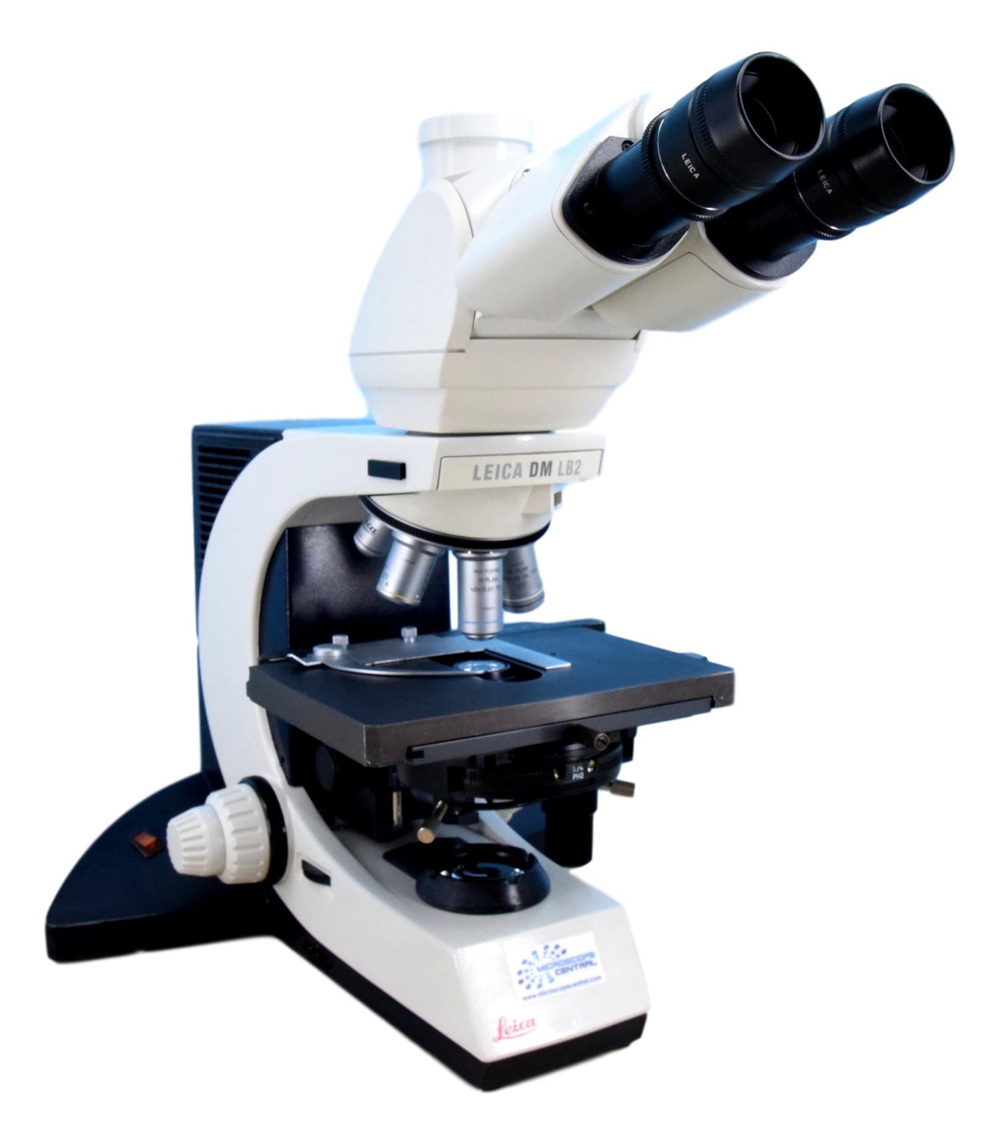 Leica DMLB 2 Phase Contrast Darkfield Microscope Ergo Trinocular 