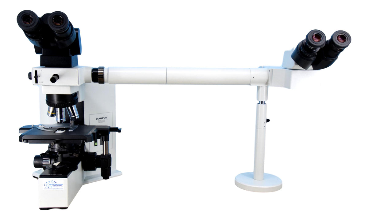 Dual View System Microscope Olympus BX40 | Dual View Side-By-Side – Microscope Central