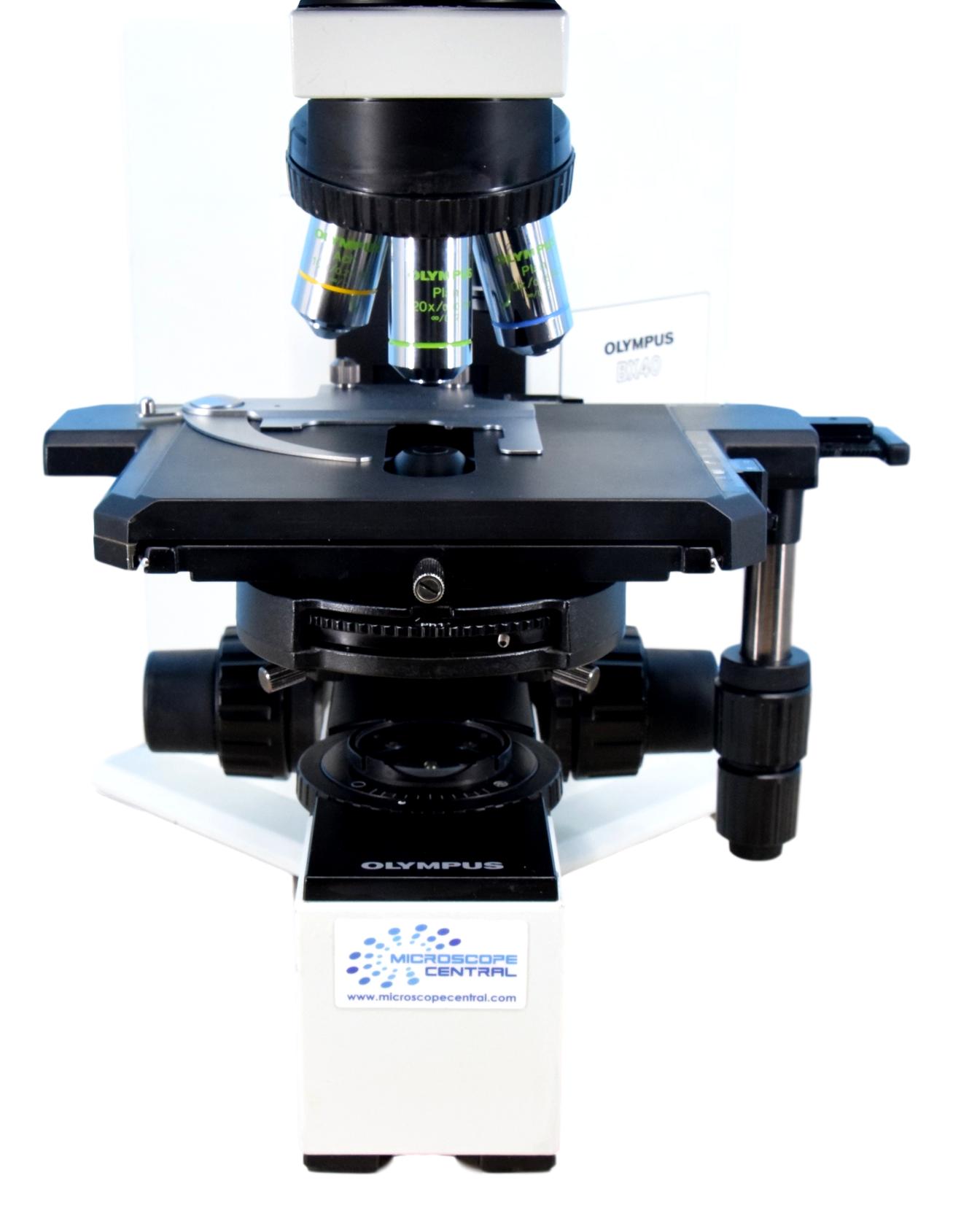 Olympus BX40 Phase Contrast & Darkfield Microscope Microscope Central