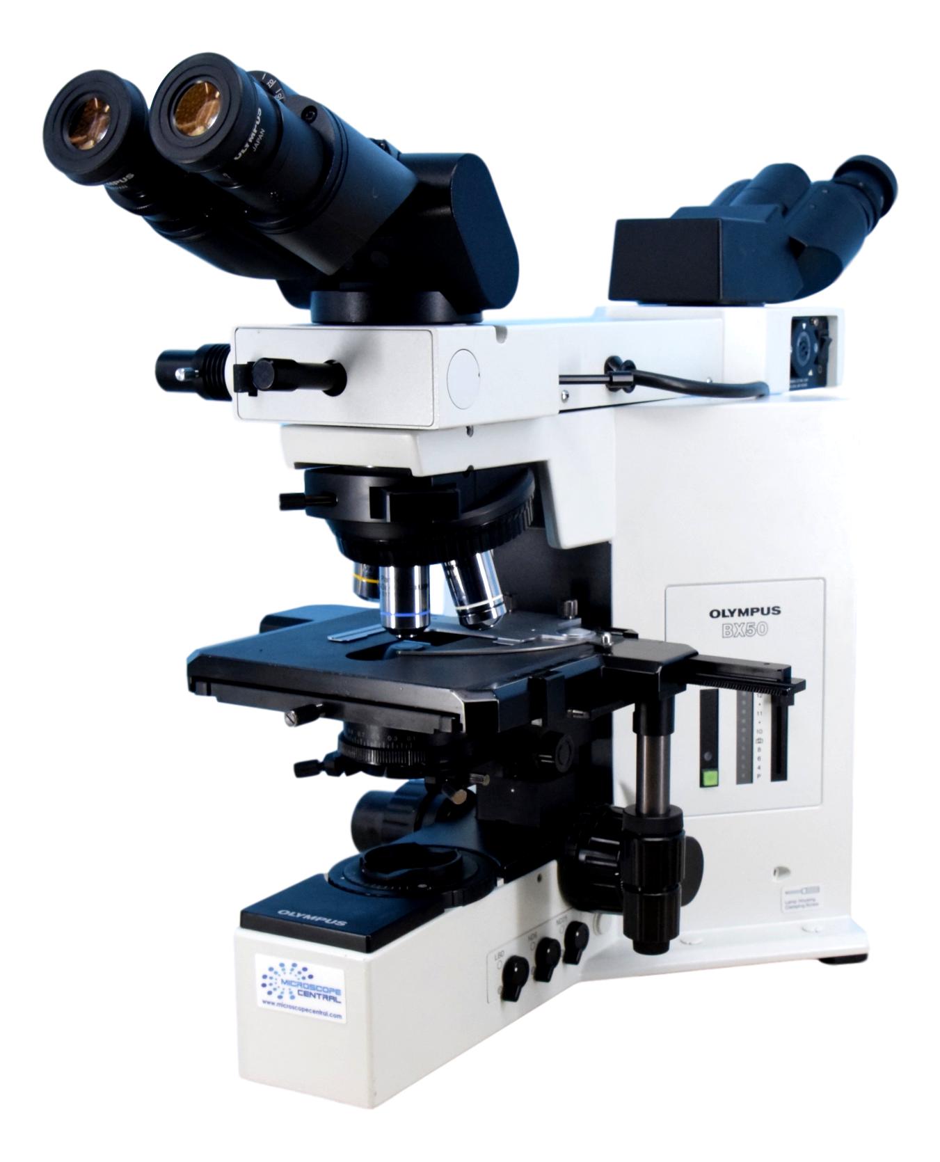 Olympus BX50 Dual Viewing Face-To-Face Microscope – Microscope Central