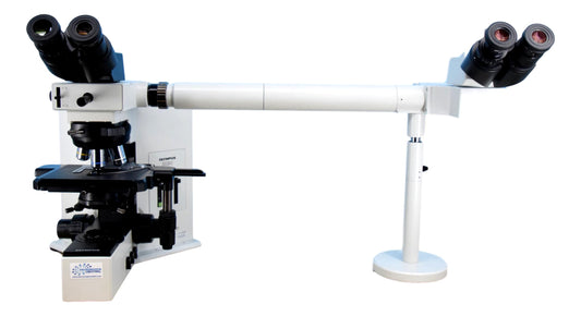 Olympus BX50 Dual Viewing Side-By-Side Microscope