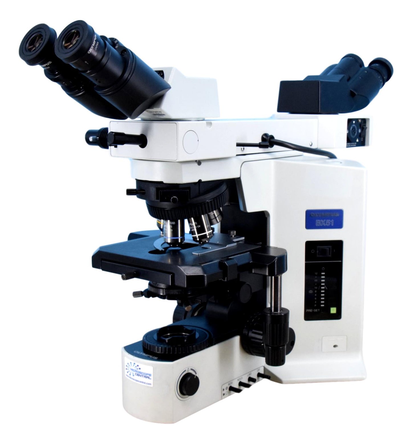 Olympus BX51 Dual Viewing Face-To-Face Microscope