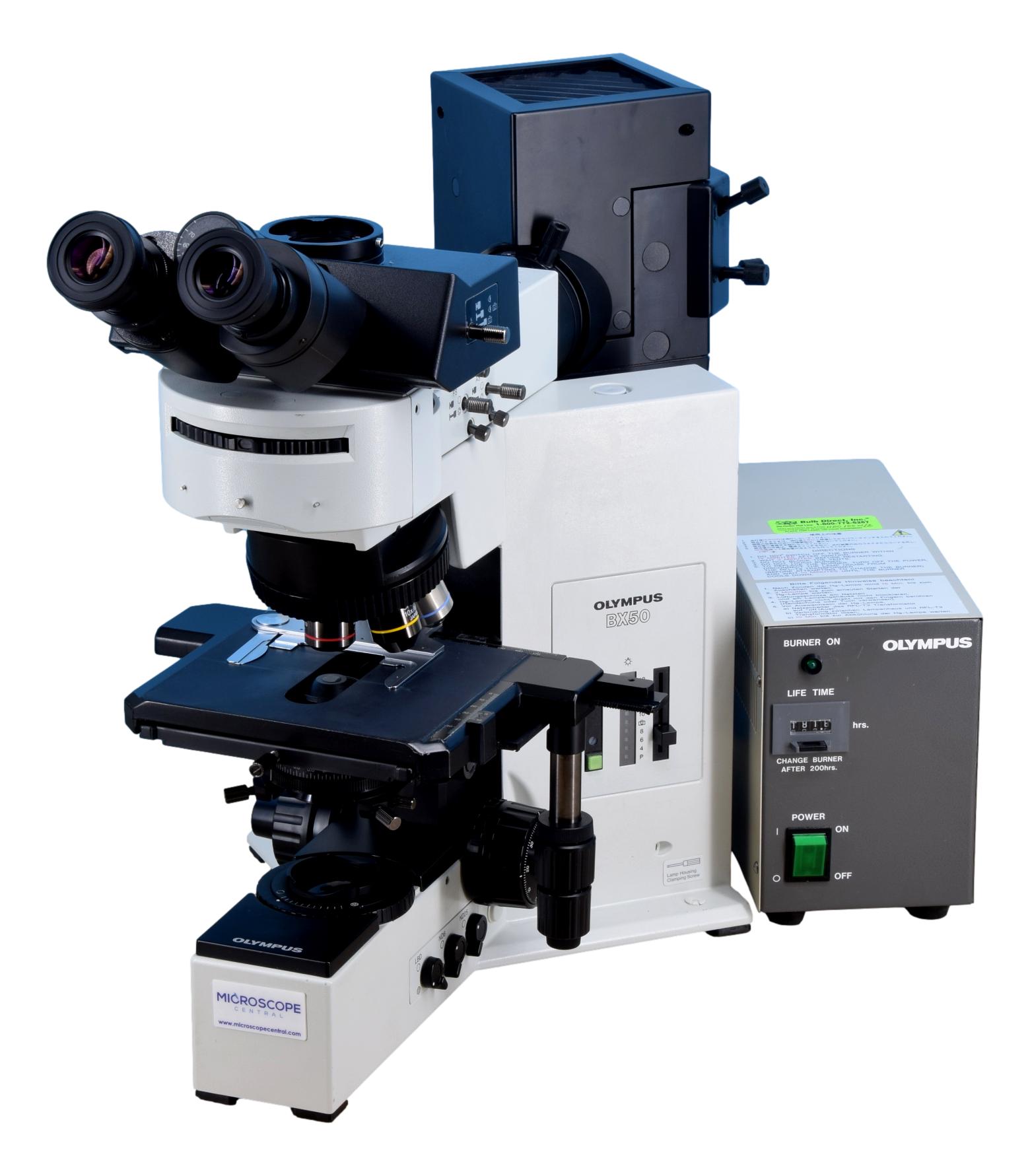 Olympus BX50 Fluorescence Microscope