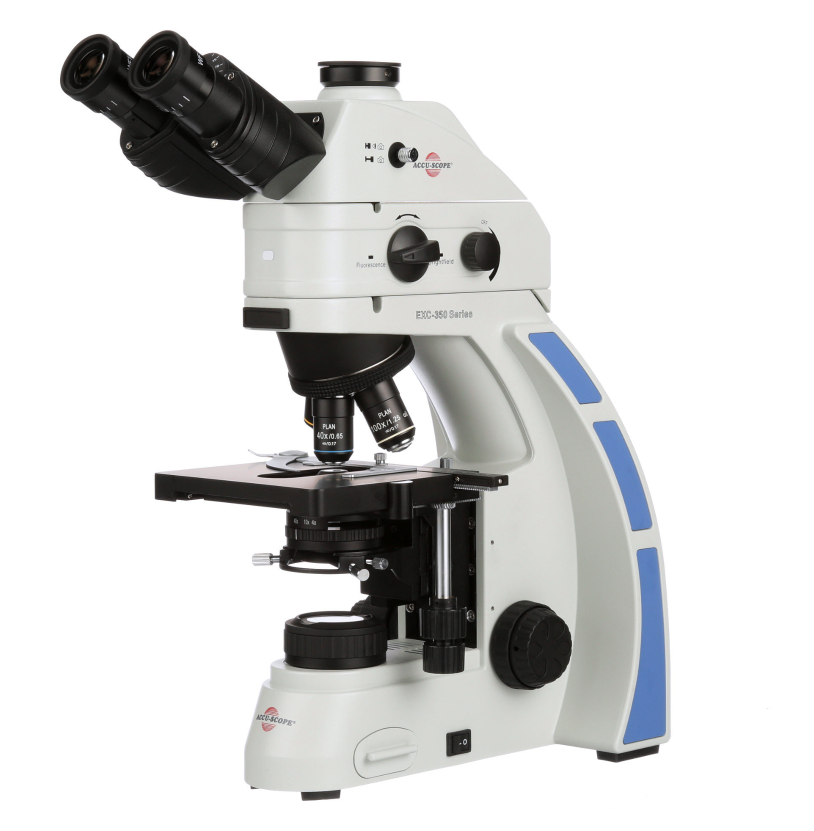 Accu-Scope EXC-350 FITC & Texas Red LED Digital Fluorescence Microscope