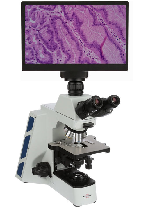 Accu-Scope EXC-400 HD Digital Microscope With Screen