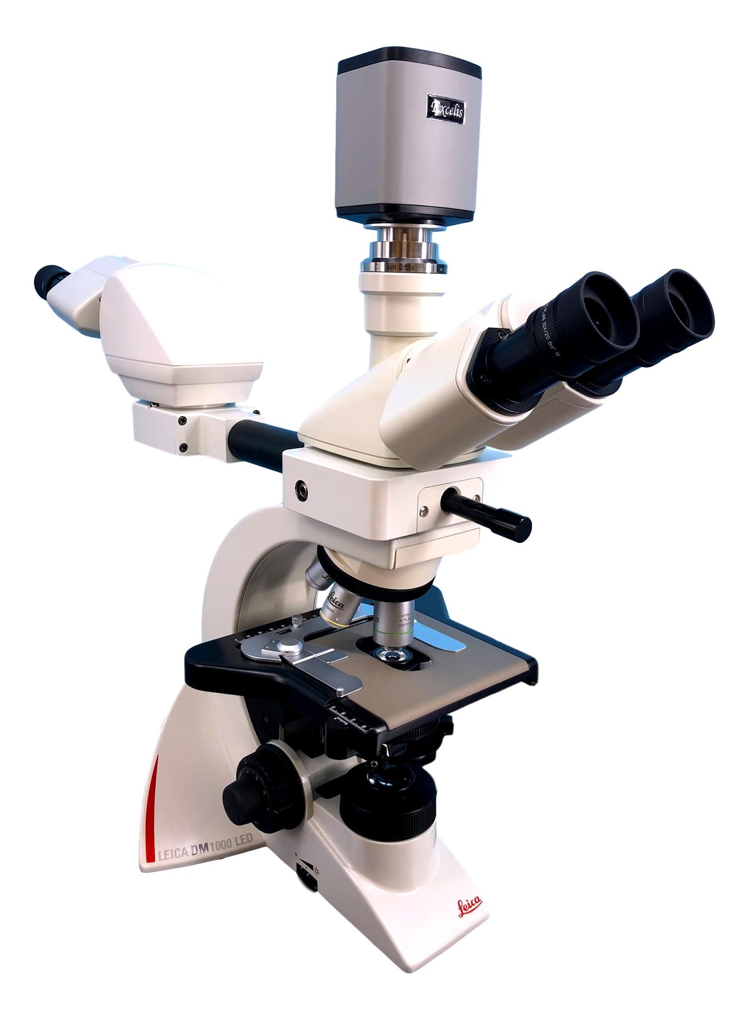 Leica DM1000 Dual Viewing Digital Pathology Microscope - Face To Face